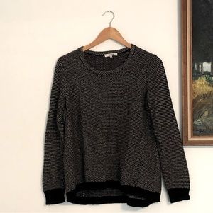 Madewell Riverside Pullover Sweater in Dotweave Size M